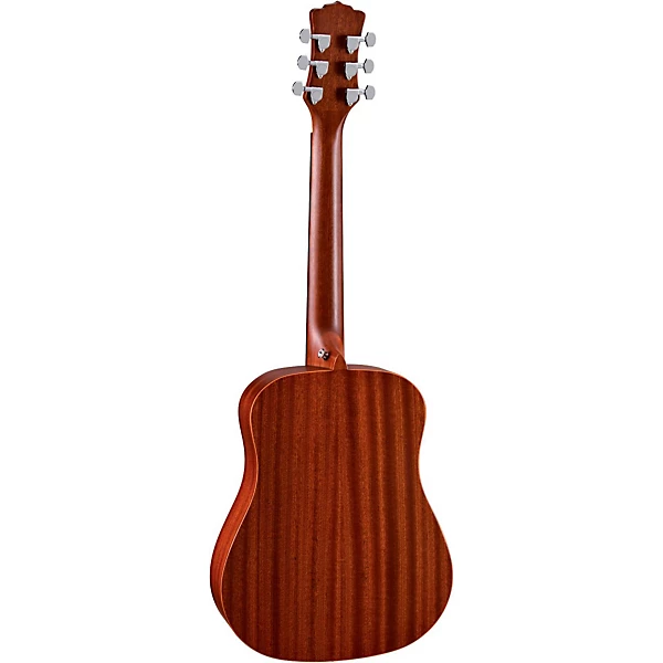 Muse Safari Series Mahogany 3 4 Dreadnought Travel Acoustic Guitar Natural