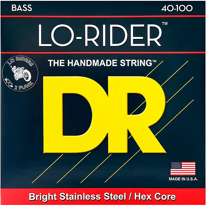 Lo Rider LH 40 Lite Stainless Steel 4 String Bass Strings