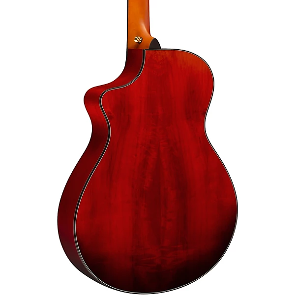 Oregon All Myrtlewood Thinline Limited Edition Concert Cutaway Acoustic Electric Guitar Hot Rod