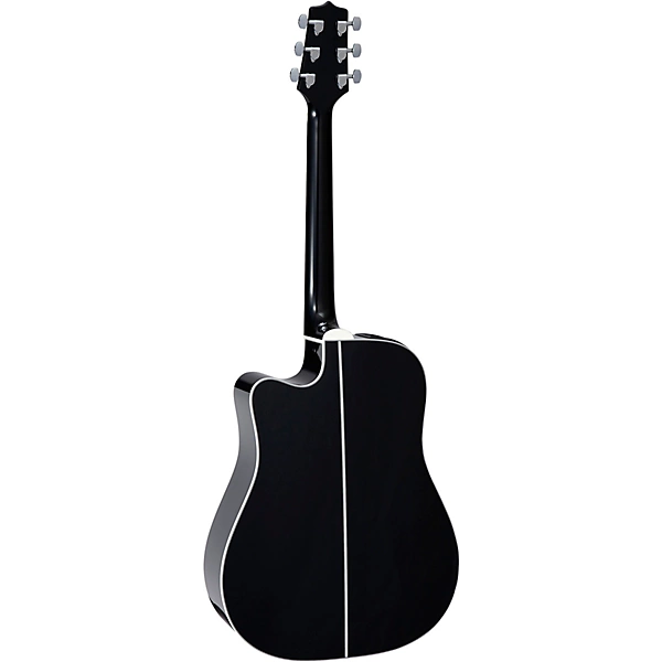 GD34CE Dreadnought Acoustic Electric Guitar Black