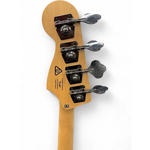 Used Squier Contemporary Active Jazz Bass HH Charcoal Electric Bass Guitar