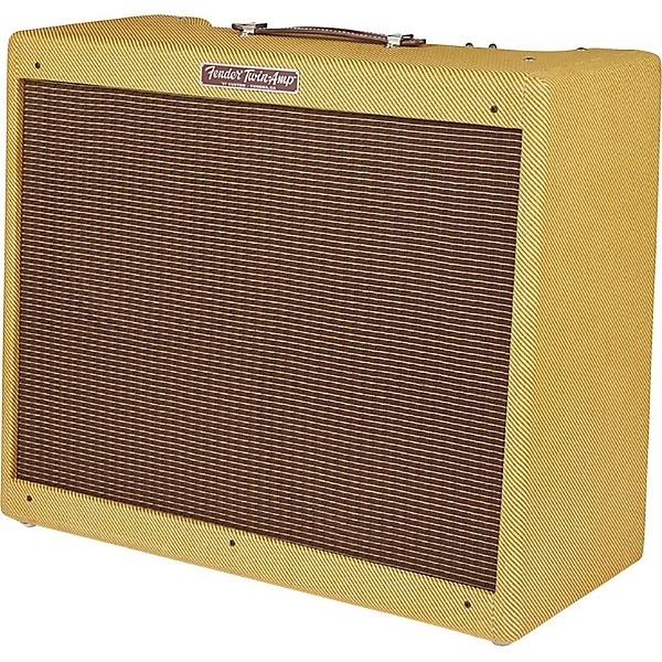 Fender '57 Custom Twin 40W 2x12 Tube Guitar Amp Lacquered Tweed