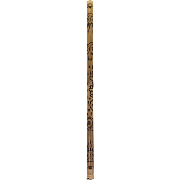 60 in Bamboo Rainstick in Hand Painted Rhythm Water Finish