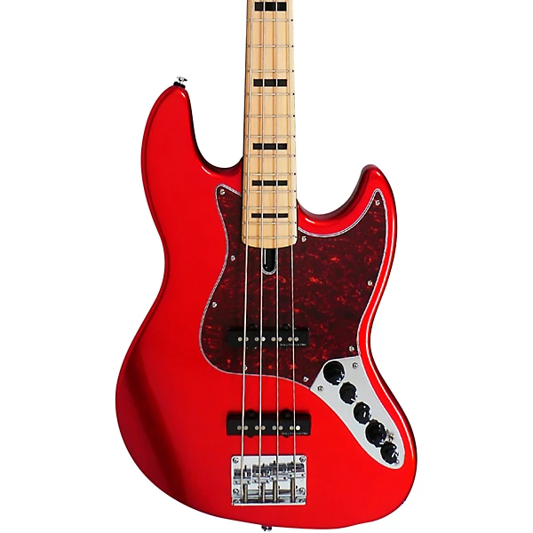 Open Box Sire Marcus Miller V7 Vintage Swamp Ash 4 String Bass Level 2 Bright Metallic Red 197881197025