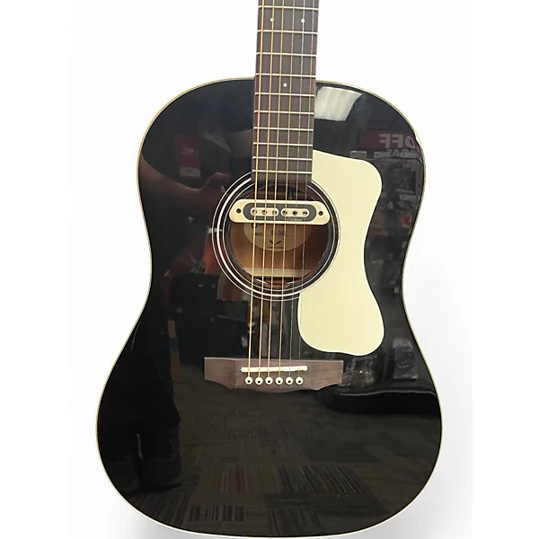 Used Guild DS 240E Black Acoustic Electric Guitar