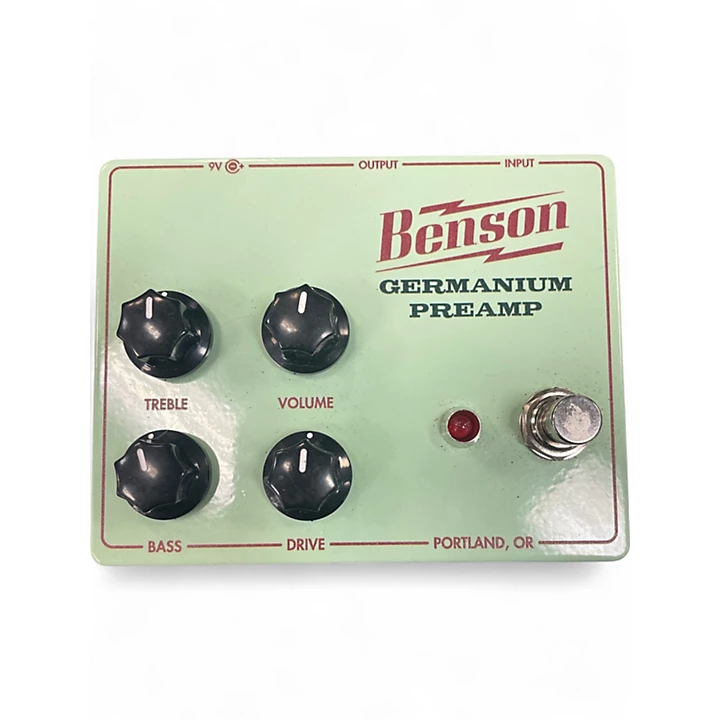 Used Benson Amps Germanium Preamp Effect Pedal
