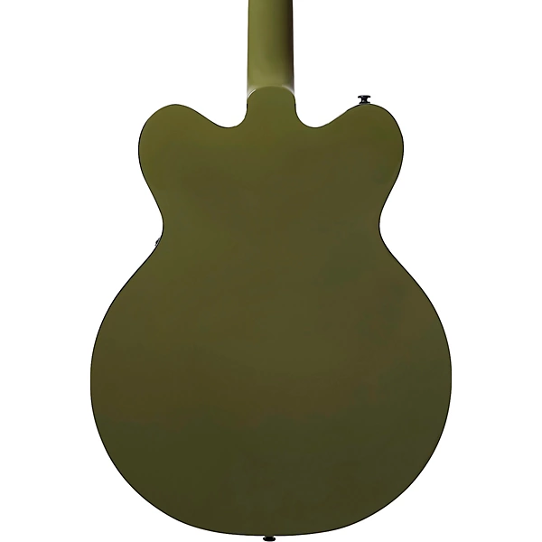 Gretsch Guitars Streamliner Cateye Center Block Black Hardware Limited Edition Electric Guitar Olive Drab