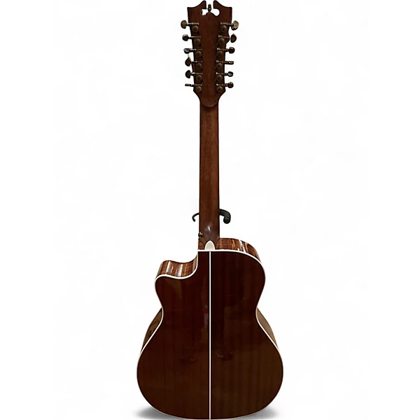 Used D'Angelico Premier Fulton Iced Tea Burst 12 String Acoustic Electric Guitar