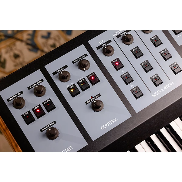 OB X8 8 Voice Polyphonic Analog Synthesizer Stage Bundle