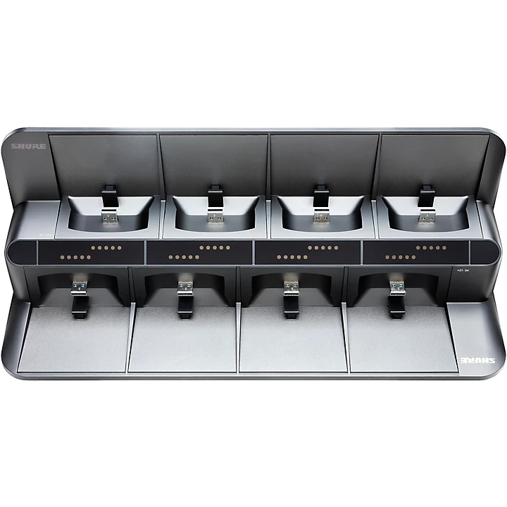 SBC850 8 Bay Networked Docking Station for ULXD6 and ULXD8 transmitters