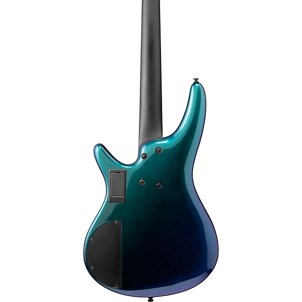 Ibanez SRMS720 4 String Multi Scale Electric Bass Guitar Level 1 Blue Chameleon M06848004001000.gc