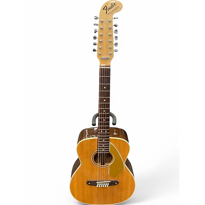 Used 1969 Fender villager 12 Natural 12 String Acoustic Guitar