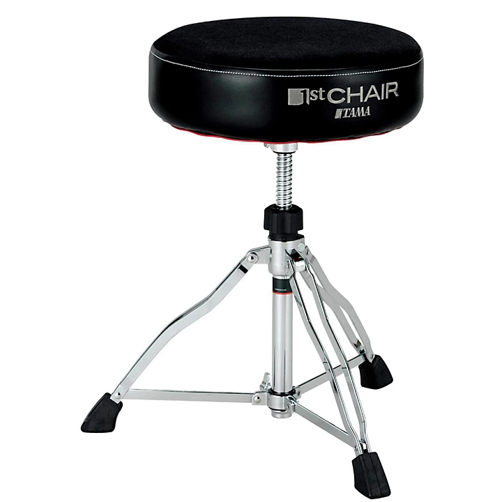 1st Chair Round Rider Drum Throne Cloth top Black