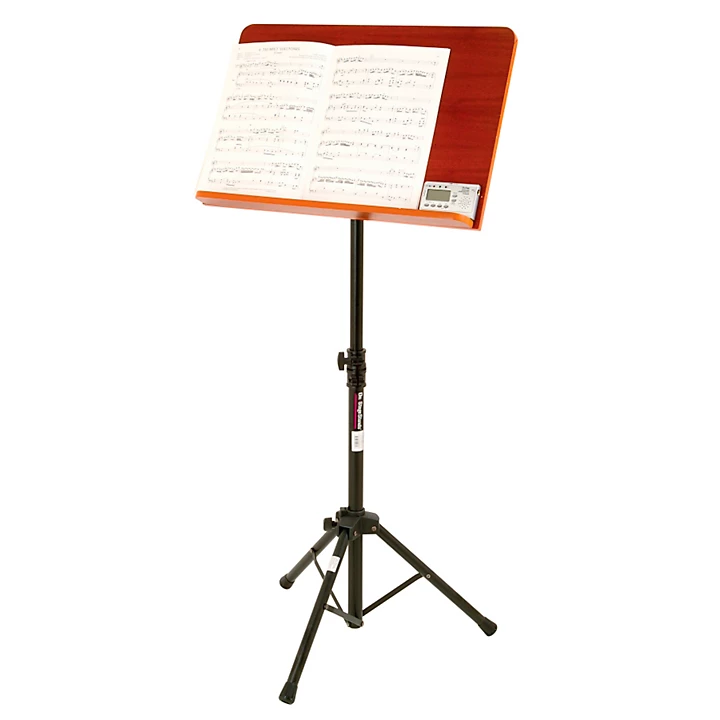 Conductor Stand with Wide Wooden Bookplate