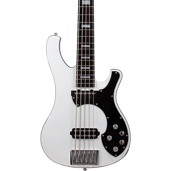 Schecter Guitar Research Stargazer 5 Electric Bass Guitar Gloss White