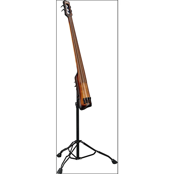 Ibanez Bass Workshop UB804 4 String Electric Upright Bass Mahogany Oil Burst