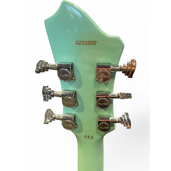 Hagstrom Used Hagstrom VIKING LIMITED EDITION AGED SKY BLUE Hollow Body Electric Guitar.gc