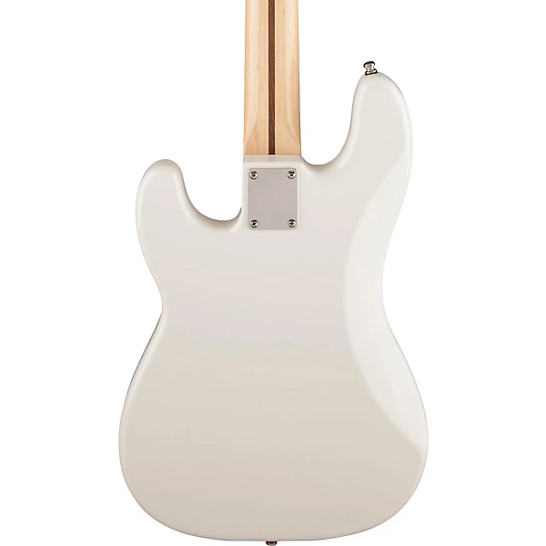 Fender Steve Harris Signature Precision Bass Electric Bass Guitar Olympic White with Pinstripe