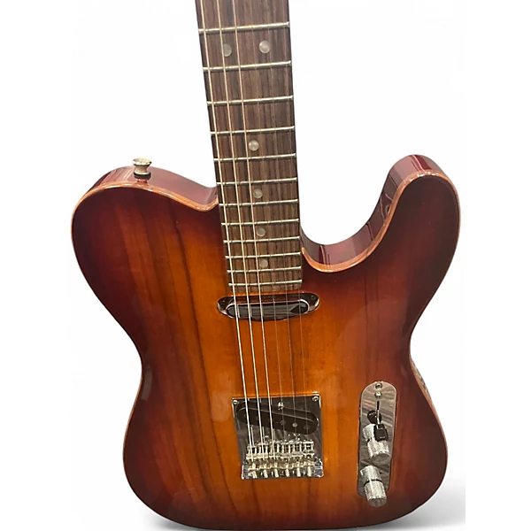 Fender Used Fender American Select Koa Top Telecaster Sienna Sunburst Solid Body Electric Guitar.gc