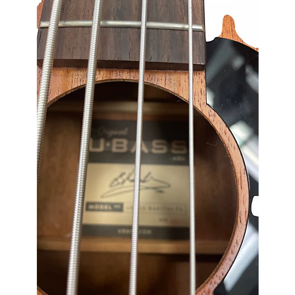 Used Kala Exotic Mahogany U Bass Mahogany Acoustic Bass Guitar