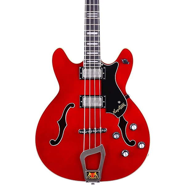 Viking Electric Bass Transparent Cherry