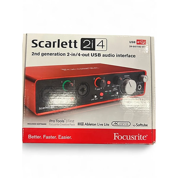 Focusrite Used Focusrite Scarlett 2i4 Gen 2 Audio Interface