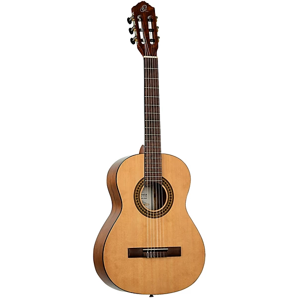Ortega RPPC34 3/4 Size Nylon String Classical Acoustic Guitar Pack Natural
