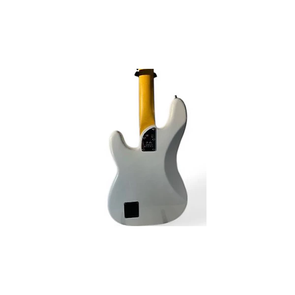 Fender Used Fender American Ultra Precision Bass Platinum Electric Bass Guitar.gc