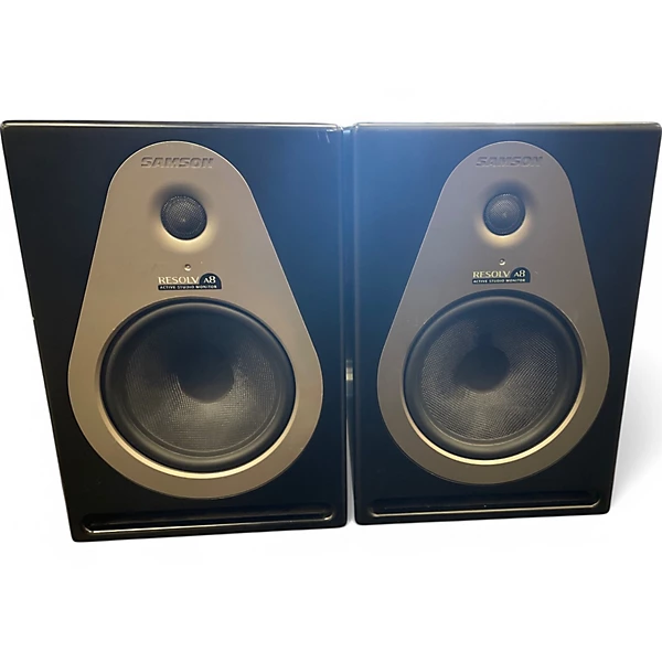 Samson Used Samson resolv a8 PAIR Powered Monitor.gc