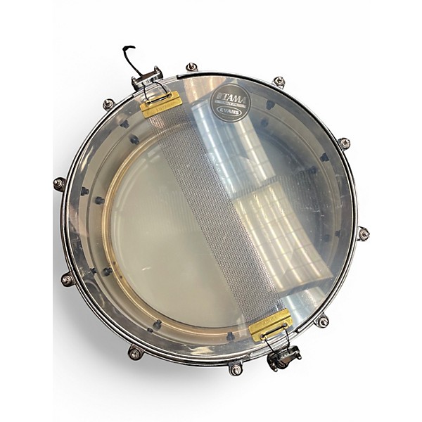 TAMA Used TAMA 65X14 Starphonic Snare Nickel over Brass Drum.gc