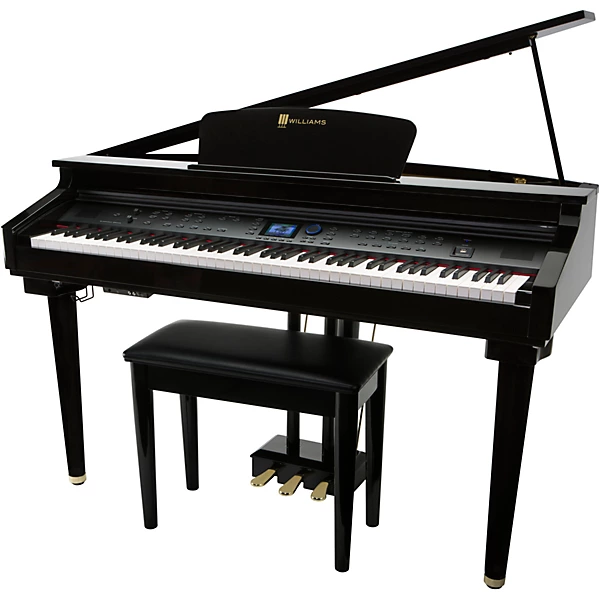 Symphony Grand Digital Piano with Bench Ebony Polish
