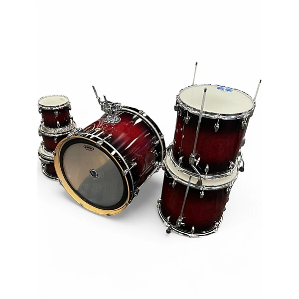 Gretsch Drums Used 2016 Gretsch Drums 7 Piece Catalina Maple Wine Red Drum Kit.gc