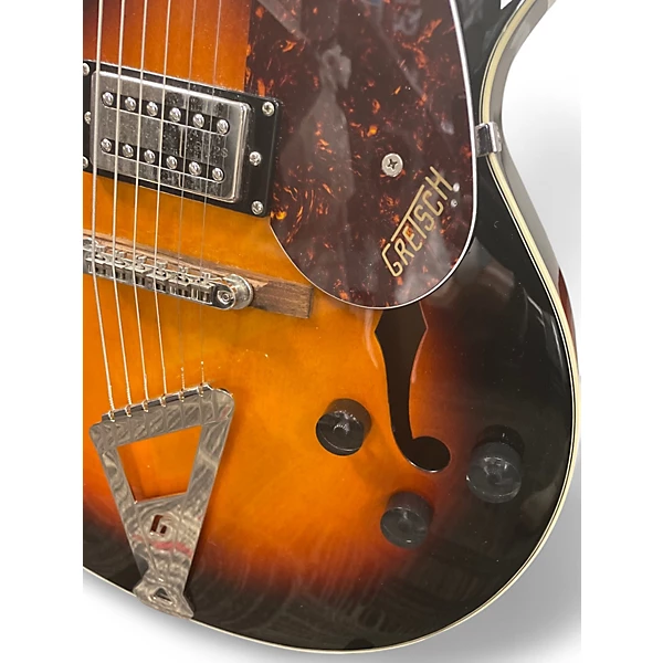 Used Gretsch Guitars G2420T Streamliner 3 Tone Sunburst Hollow Body Electric Guitar