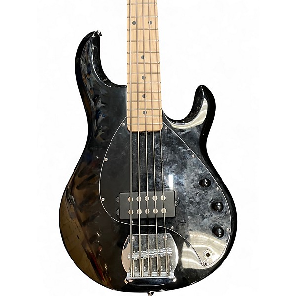 Used Sterling by Music Man Ray5 5 String Black Electric Bass Guitar