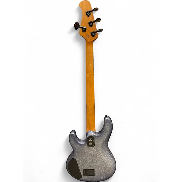 Ernie Ball Music Man Used Ernie Ball Music Man Dark Ray Starry Night Electric Bass Guitar.gc