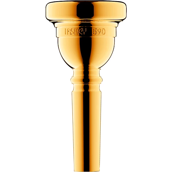 Classic Series Large Shank Trombone Mouthpiece in Gold 59D
