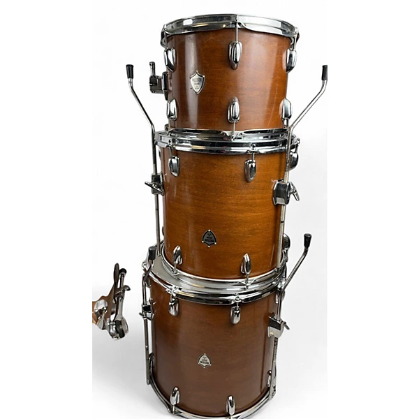 PRECISION DRUM CO WALNUT WARRIOR Drum Kit.gc