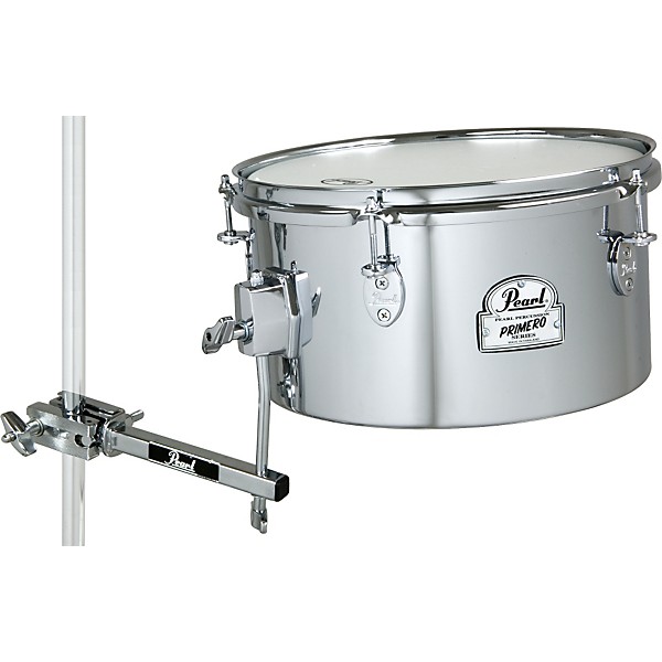 Primero Steel Timbale with Mounting Clamp