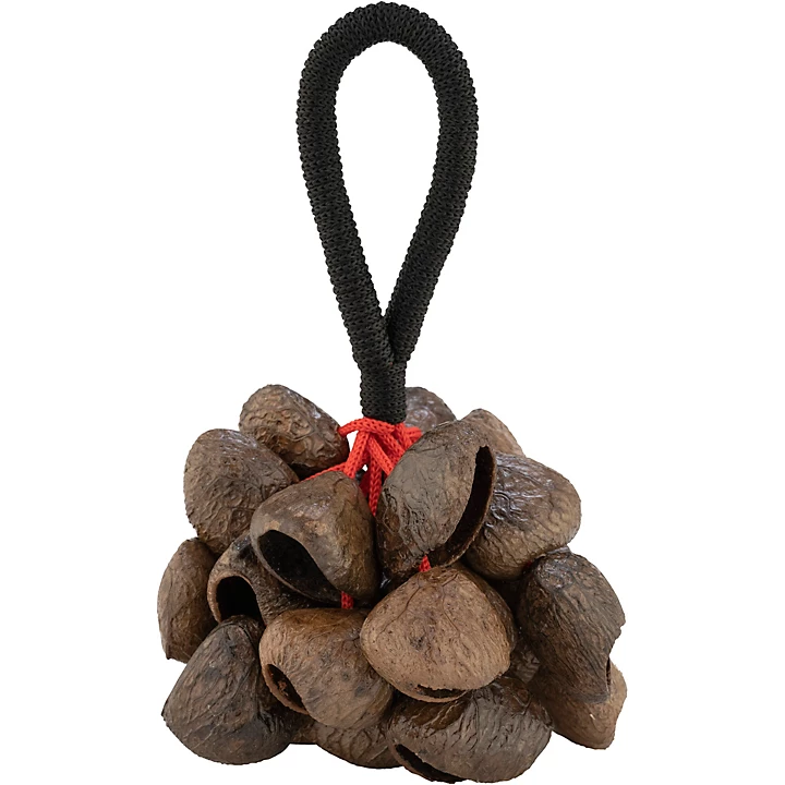 Pearl Pangi Nut Shaker with Rope Handle