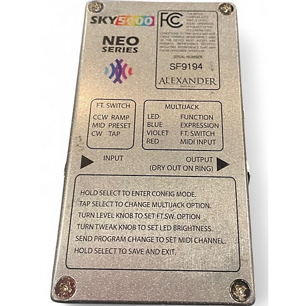 Used Alexander SKY 5000 Effect Pedal