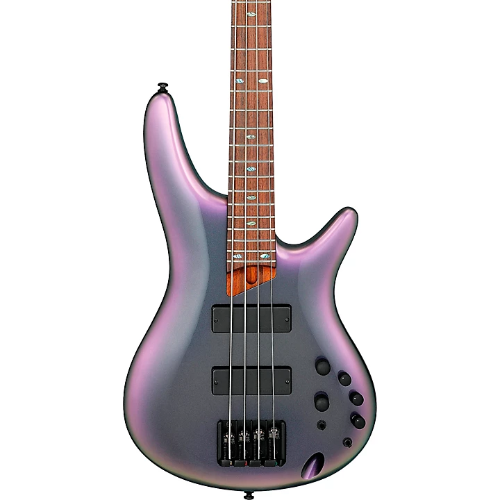 Ibanez SR500E Electric Bass Black Aurora Burst