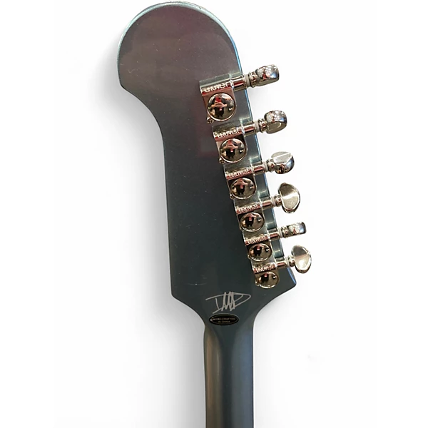 Epiphone Used Epiphone DAVE GROHL SIGNITURE DG335 Pelham Blue Hollow Body Electric Guitar.gc