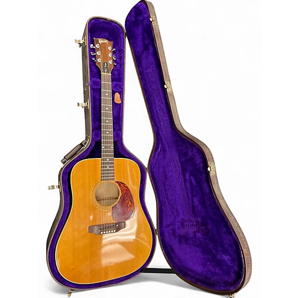 Vintage 1970s Gibson BLUE RIDGE Natural Acoustic Guitar