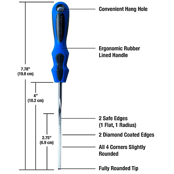 Diamond Coated Fret End Dressing File E File