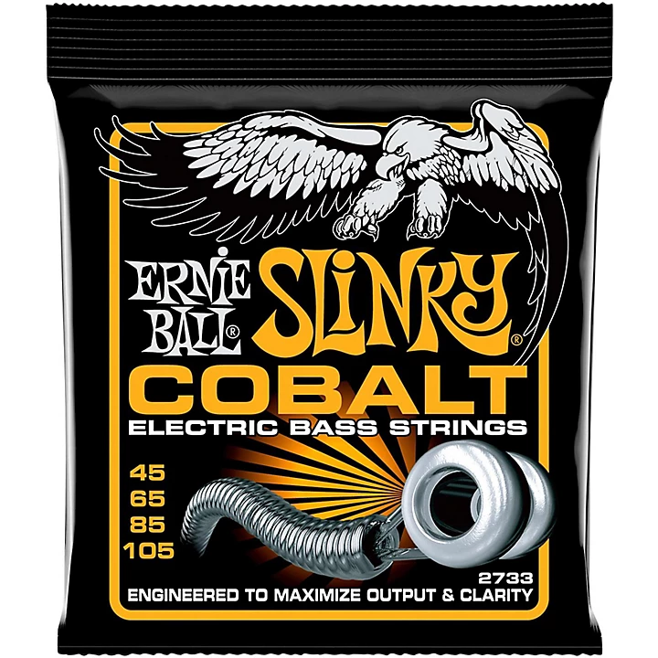 2733 Cobalt Hybrid Slinky Electric Bass Strings