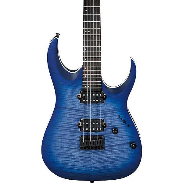 RGA series RGA42FM Electric Guitar Flat Blue Lagoon Burst
