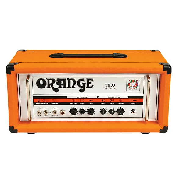 Orange Amplifiers TH30H 30W Tube Guitar Amp Head Orange