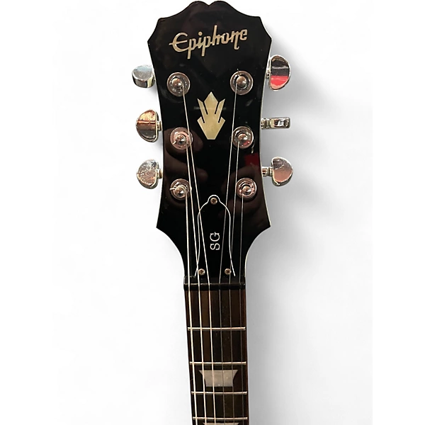 Used Epiphone Limited Edition 1961 SG Standard Alpine White Solid Body Electric Guitar