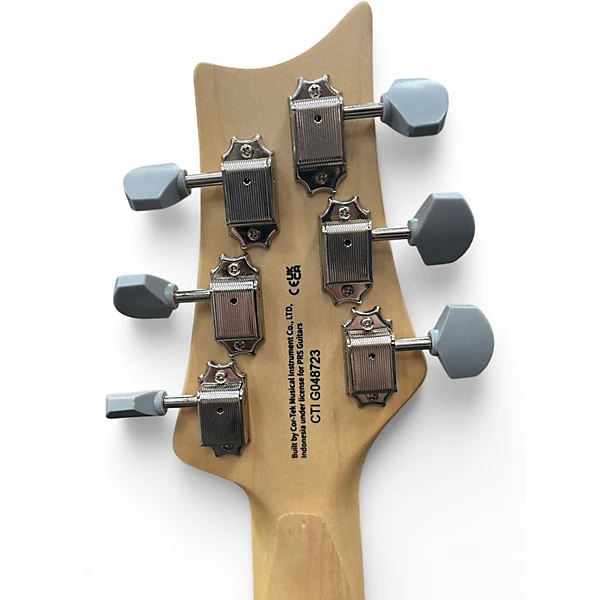 Used PRS SE Silver Sky Grey Solid Body Electric Guitar