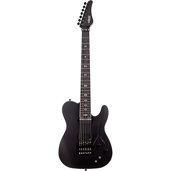 Schecter Guitar Research PT 7 FR S SLS Elite Evil Twin Electric Guitar Satin Black